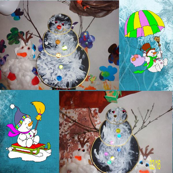 Kit De Couette Kisses From Heaven - 42 Bonhommes De Neige Applique Batiks + Flocons De Neige Prédécoupés